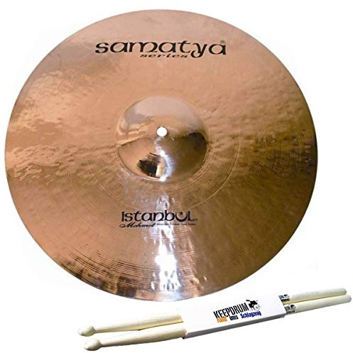 Istanbul Mehmet Samatya Brilliant Ride - Piatto da 20 + bacchette Keepdrum