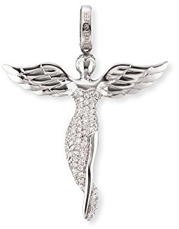 Engelsrufer Damen Engel Anhänger 925er-Sterlingsilber Weiße Zirkonia