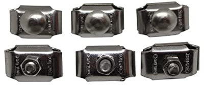 Raccord d'angle de fabrication allemande pour clôture, gabion, compost, double treillis, plate-bande, etc.