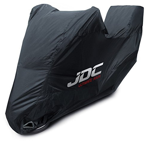 JDC Motorcycle 100% Waterproof Cover - ULTIMATE RAIN (Heavy Duty, Soft Lining, Heat Resistant Panels, Taped Seams) - XL Top Box