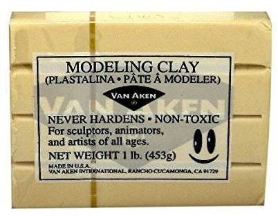 Van aaken Modeling Clay 1LB Elfenbeinfarben