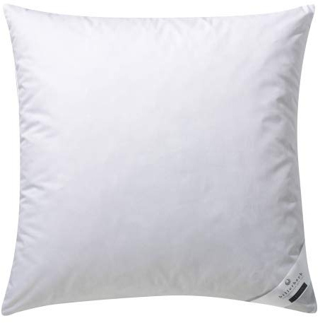 Billerbeck Kopfkissen Clivia 30 | Daunenkissen 80 x 80 cm | Weiche Stützkraft | Waschbar