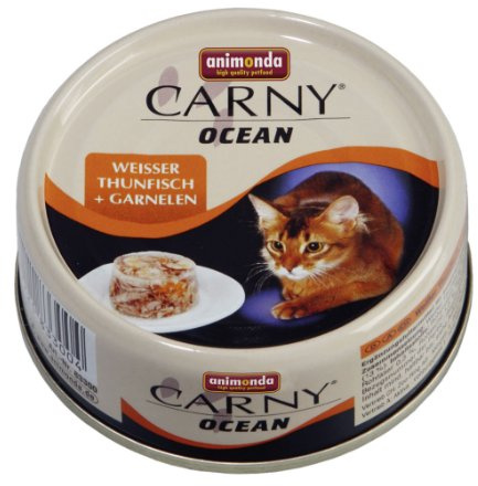 Animonda | Carny Ocean Weißer Thunfisch & Garnelen | 12 x 80 g