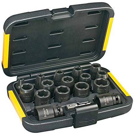 DeWalt Impact Socket Set Extra Impact (17 Pieces)