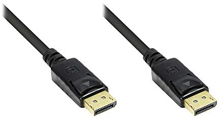 Good Connections Câble de Connexion Mini écran Noir DisplayPort - doré 10 m Noir