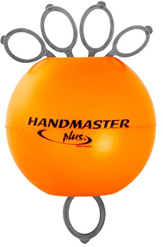 Handmaster Plus - Entrenador de manos para antebrazos, color naranja