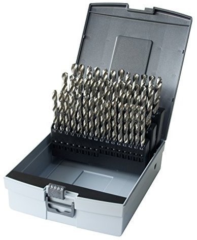 Rose Box mit 41 Spiralbohrern in DIN 338 HSS-G 135° Ø 6-10,0 x 0,1 mm steigend