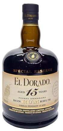 El Dorado 15 Years Old Finest Demerara Rum SPECIAL RESERVE 43% Vol. 0,7l in Giftbox
