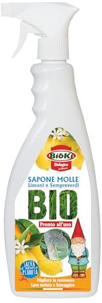 Bioki 27-16 Sapone Marsiglia con Limoni, Flacone Trigger da 650 ml