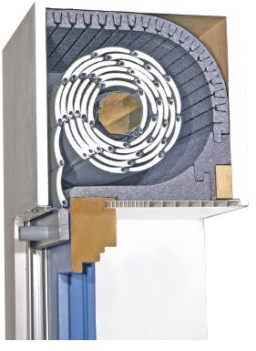 DiHa Isolation de caisson de volet roulant avec couvercle d'isolation acoustique 13 mm 175 mm