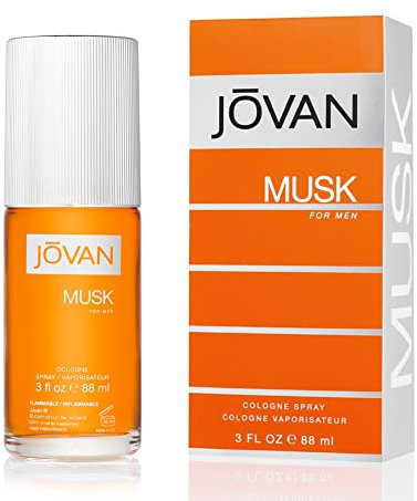Jovan Musk Men EDC 88 ml Vapo, 1er Pack (1 x 88 ml)