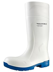 Dunlop Protective Footwear Purofort FoodPro MultiGrip safety unisex vuxna gummistövlar, vit 46 EU