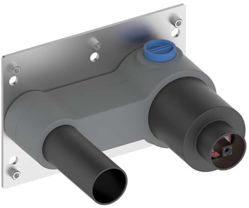 KEUCO EDITION 11 Grundkörper für Einhebel-Waschtischmischer (2-Loch) Unterputz, 59916000070