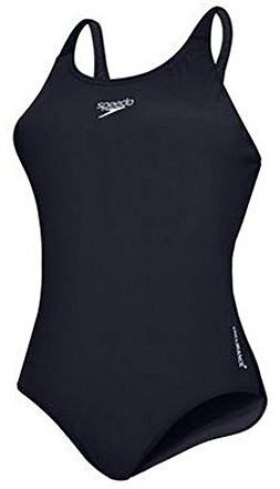 Speedo Essential Endurance Plus Medalist, Costume da Bagno Donna, Blu (Navy Blue), IT 48