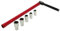 Fartools - Chiave per rubinetto, rosso