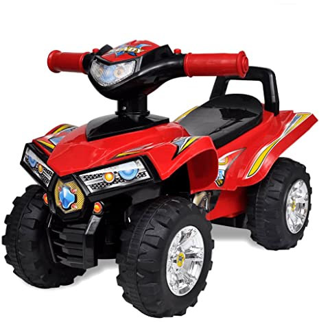 vidaXL Quad Rutschfahrzeug Kinderfahrzeug Kindermotorrad Rutschauto Kinderquad