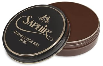 Saphir Pate de Luxe 100 ml (100 ml, Mittelbraun)