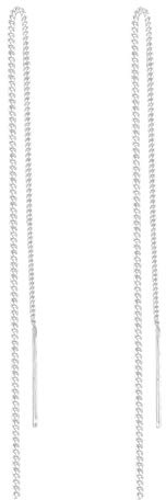 Elli Damen Ohrringe mit Ketten Symbol Elegant Filigran in 925 Sterling Silber