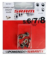 Sram Eslabón De Enganche Rápido Power Link Plata 5/6/7/8v