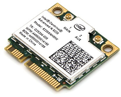 Intel Centrino Advanced-N 6235 6235ANHMW Wlan Bluetooth 4.0 Demi-mini carte 802.11 a/b/g/n double bande 300 Mbps