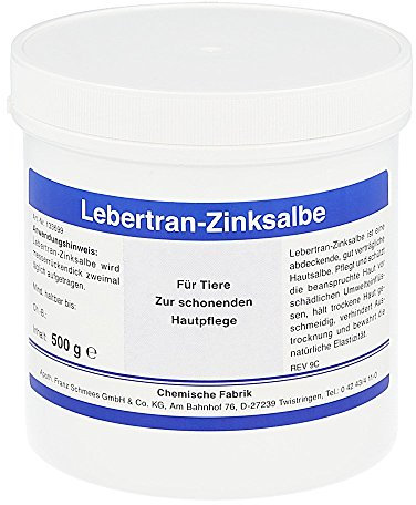 LEBERTRAN - Unguento a base di zinco vet. Unguento da 500 g.