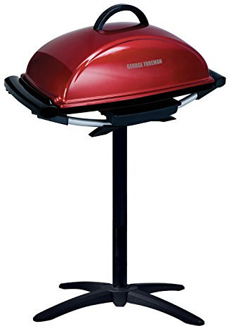 Applica GFO201R Electric Grill 1440W Black, Red – Barbecue (1440 W, Grill, Electric, Black, Red, Rectangular, Detachable Lid)