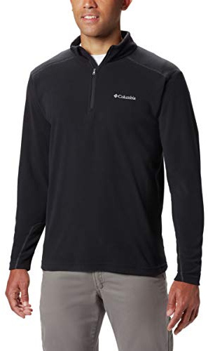 Columbia Klamath Range 2 Half Zip Pull en polaire Homme, Noir, XXL
