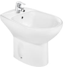 Roca A355394000 Bide Sin Tapa, Coleccion Victoria, Blanco