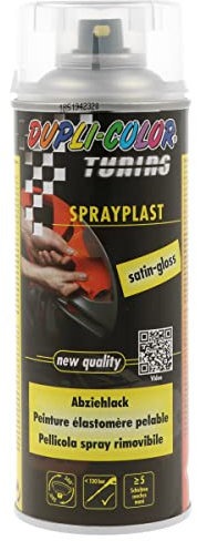DUPLI-COLOR 388095 Sprayplast transparent seidenglänzend 400 ml
