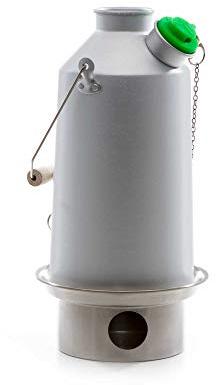 « Base Camp » Kelly Kettle ® 1.6ltr (Aluminium) - bouilloire Camping et Camp poêle dans une. Ultra rapide léger bois poêle alimenté. SANS piles, sans gaz, carburant est gratuit ! Pour la pêche, chasse, scouts, pique-niques de famille. Poids 2,26 lb/1,03 kg