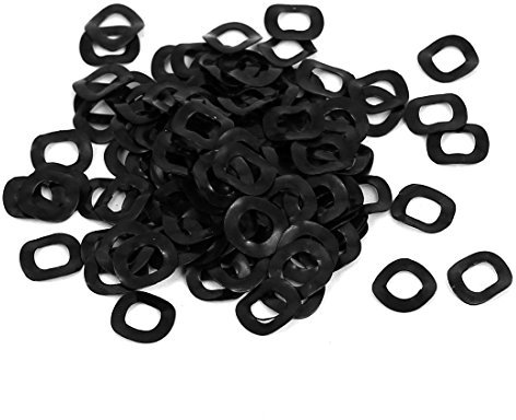 sourcingmap Rondelle Ondulée Ressort 5mm x 10mm x 0.2mm Métal 100 pièces