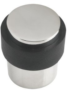 Zoo Floor Mounted Door Stop 30mmx40mm Polished Stainless Steel