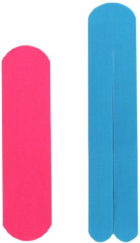 Nasara Original Kinesiologisches Physio Sport Tape: Precut Anwendung Lendenwirbelbereich, 16 Stripes
