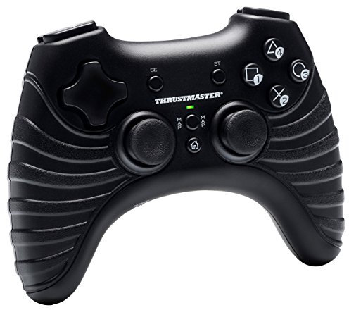 Thrustmaster T-WIRELESS BLACK - Gamepad - Compatible PC / PS3, Negro