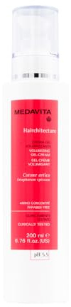 Medavita | Hairchitecture Volumen-Wasser-Gel, 200ml, Mit Arktischer Baumwolle und Amino Concentré Komplex, Schützende Pflege für Feines Haar