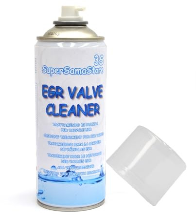 3S SuperSamaStore EGR.400 Detergente per Pulizia Valvole EGR di Motori Diesel - Pulitore Sbloccante Alta Efficacia Valve Cleaner, Scioglie Incrostazioni da Gas di Scarico e Residui, 400 ml