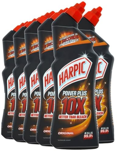 Harpic Power Plus Max 10 Actions Original 750ml 6 Pack
