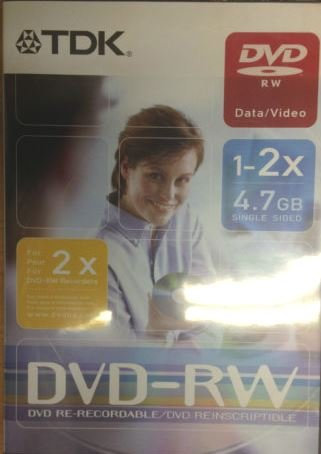 Tdk DVD-Rw 4,7gb Videobox