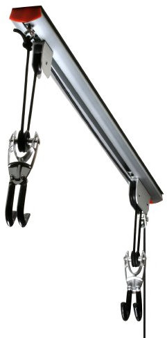RAD Cycle Products Fahrrad- und Leiterheber für Deine Garage oder Werkstatt, hält bis zu 34 kg, Keine Montageplatte erforderlich