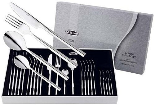 Stellar - Rochester - 24 Piece Cutlery Set - Polished