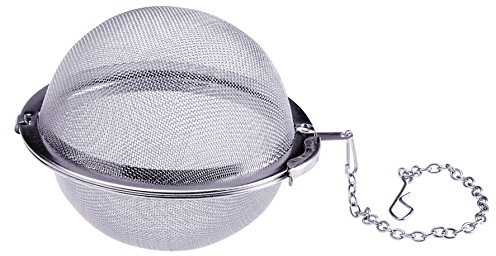 PrepWorks Stainless Steel Herb Infuser – Fine Mesh, Ideal for Loose Herbs and Spices, Easy to Use, Durable, BPA-Free