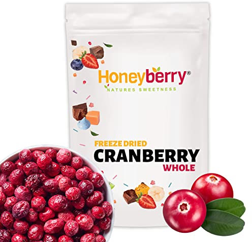 Arándano seco congelado entero (100 g), sin azúcar añadido, 100% natural, sin gluten, apto para veganos