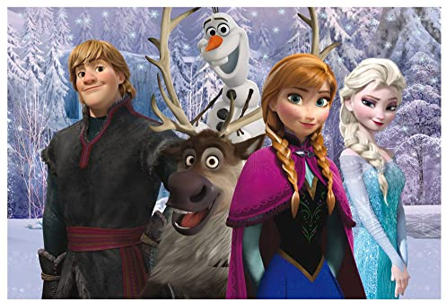 Liscianigiochi 49301 Disney Frozen Princess Double face Puzzle 108 Teil
