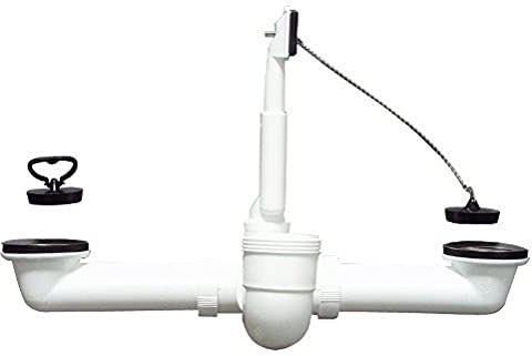 Cornat T354504 Ab-und Überlaufkombination, 1 1/2 Zoll