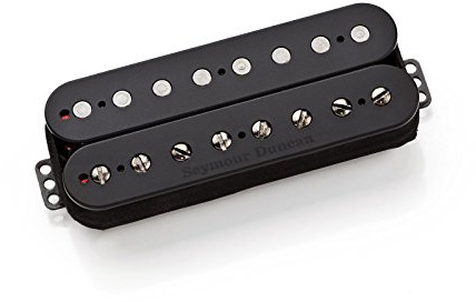 Pegasus 8-String Passive Mount Open Coils Black
