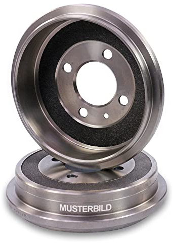 BESTPRICE 2x Tamburo freno asse posteriore compatibile con FIAT CINQUECENTO (170_), SEICENTO / 600 (187_)