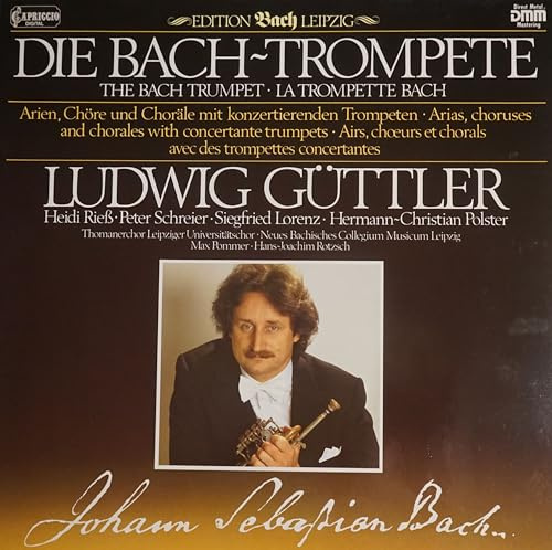 Edition Bach Leipzig: Die Bach-Trompete (Arien, Chöre und Choräle mit konzertierenden Trompeten)