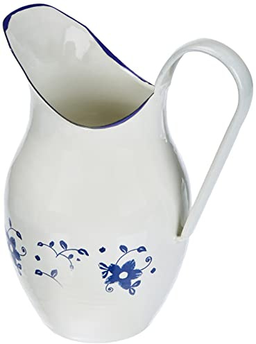 Ibili Krug Sena magformad, 2,5 L, stål, vit/blå, 10 x 10 x 20 cm