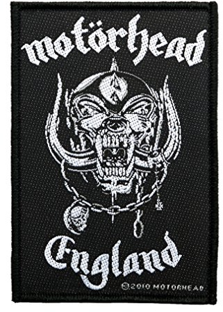 Motörhead Aufnäher - England - Motörhead Patch - Gewebt & Lizenziert !!