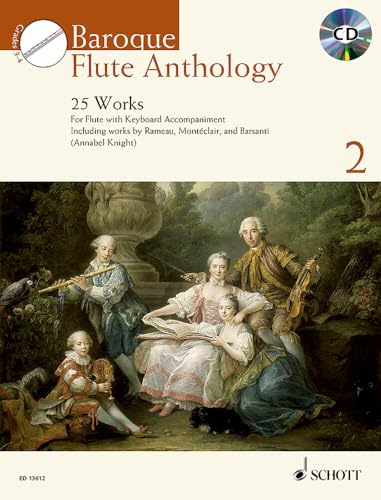 Baroque Flute Anthology Volume 2 +CD --- Flûte traversière et piano